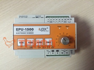 Диммер EPU-1000/1500, 220-240VAC, степень защиты IP20, ilox/Илокс 99-30-3776